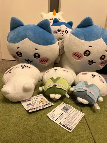 치이카와 (먼작귀) 하치와레 봉제 인형 7개 세트