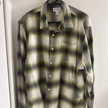 ARIZONA JEAN CO 체크 무늬 셔츠 XL