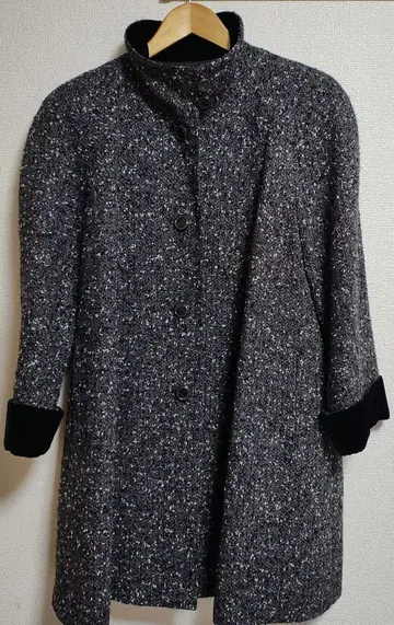 Bellebanita 그레이 롱 코트