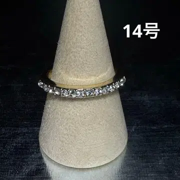 빈티지 패션 반지 골드 14호 스톤 반지 얇은 반지