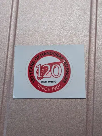 RED WING 120주년 기념 스티커