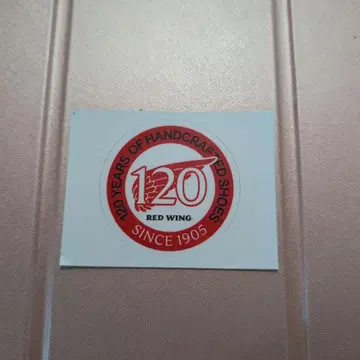 RED WING 120주년 기념 스티커