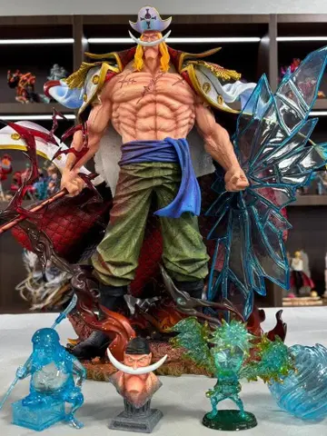 원피스 흰 수염 에드워드 뉴게이트 사황 레진 키트 피규어