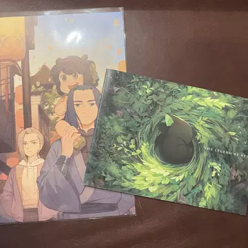 라샤오헤이 전기 2 입장 특전 캔버스 보드 팜플렛 축소판