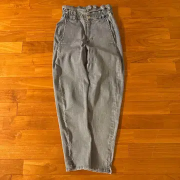 하이웨스트 데님 팬츠