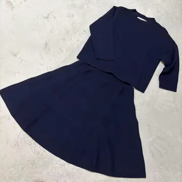 구-코뮤느 셋업 네이비 스커트 포멀 38 M