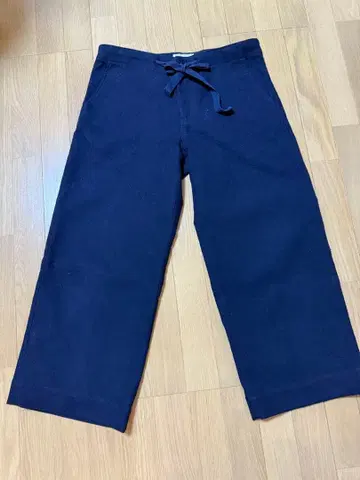 새상품급 BEAMS BOY 네이비 이지 팬츠