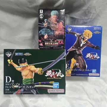 원피스 제일복권 조형왕 조형왕결전 조로 상디 피규어 3세트