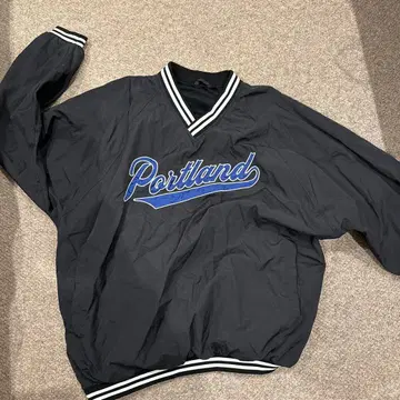 포틀랜드 나일론 자켓 블랙