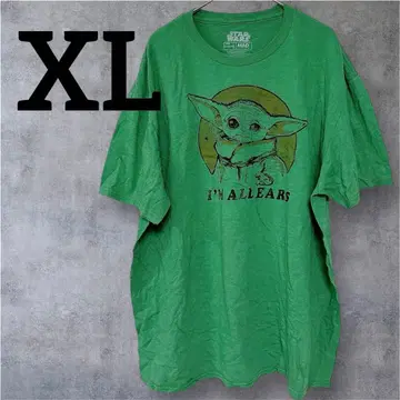 한정판 STAR WARS [ XL ] 그린 T셔츠