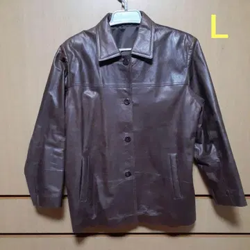 여성용 가죽 자켓 L
