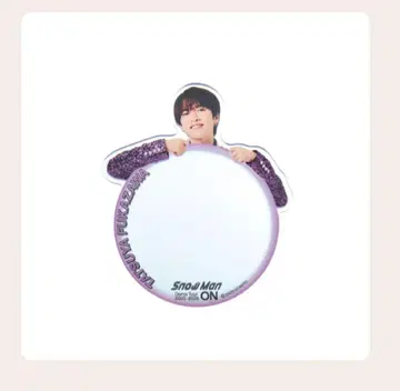 후카사와 타츠야 Snow Man ON 거울 스티커