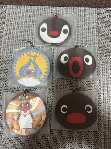 PINGU 세가 럭키 쿠지 핑구 E상 러버 코스터 5개