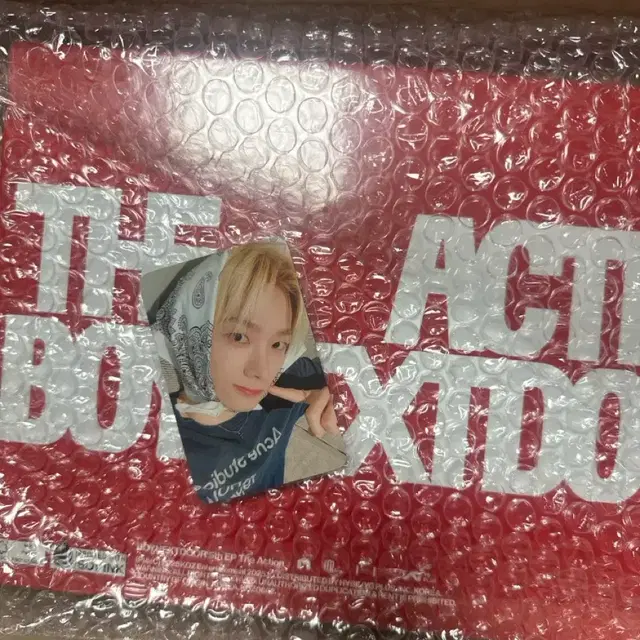 뮤브 반다나 성호포카 포함 미개봉앨범 판매