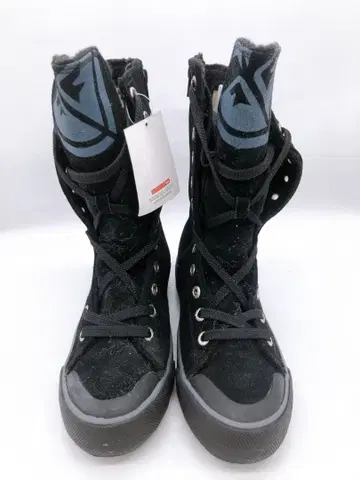 [ 30657 ] 미사용 ROXY 록시 부츠 블랙&라메 24.5cm