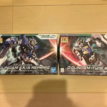 HG 1/144 건담 엑시아 리페어 II 오가움 (실전 배치형) 세트