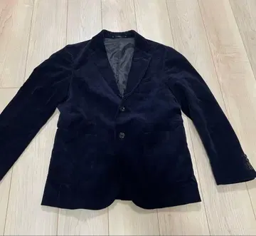 코듀로이 테일러드 자켓 팬츠 셋업 네이비 S