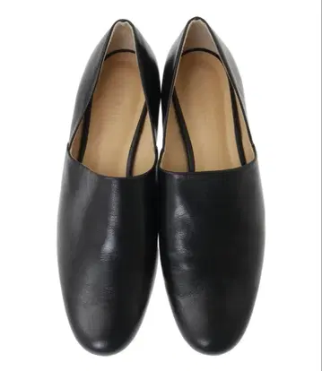 CLANE SIDE CUT STACKED HEEL FLAT SHOES