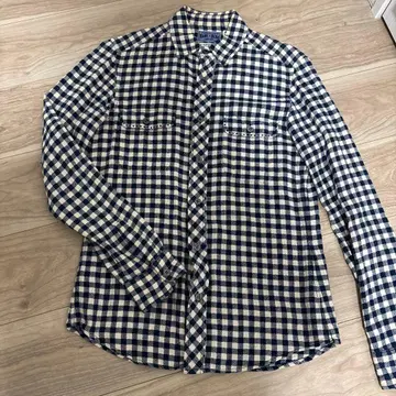 BLUE BLUE 체크 무늬 셔츠