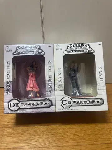 원피스 제일복권 상디 로빈 피규어 세트