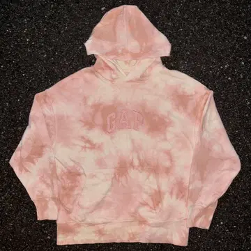 00s oid gap archive 핑크 타이다이 후드티 y2k 크롭