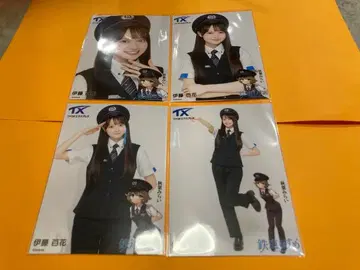 이토 모모카 AKB48 x 츠쿠바 익스프레스 콜라보 브로마이드 4종 컴프