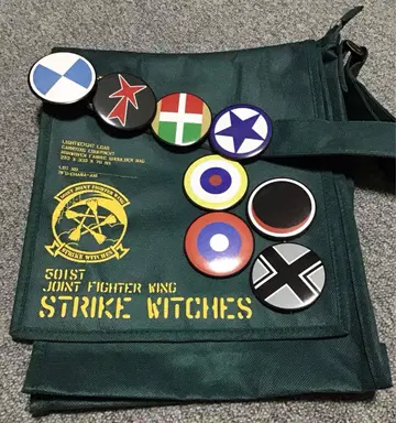 스트라이크 위치스 숄더백 국적 마크 캔뱃지 8종 포함