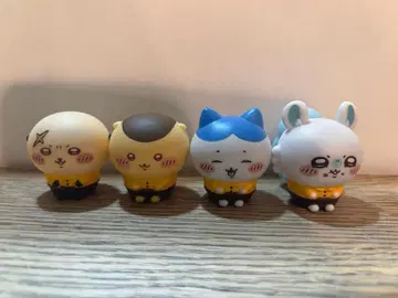 치이카와 x 코코스 소프트 비닐 인형 랏코 밤만주 하치와레 모몽가