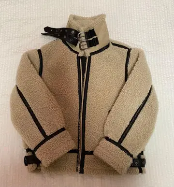 언그리드 Ungrid 아우터 무스탕 보아 블루종 여성용 M