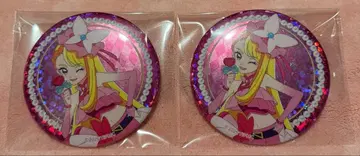 영화 너와 아이돌 프리큐어 블루라 홀로그램 캔뱃지 큐어 버터플라이