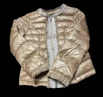 &LOVE 고져스 프릴 다운 자켓 미사용! S