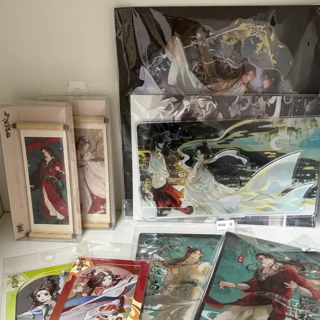 천관사복 아크릴 스탠드, 마그넷, 색지 등 굿즈 일괄 판매