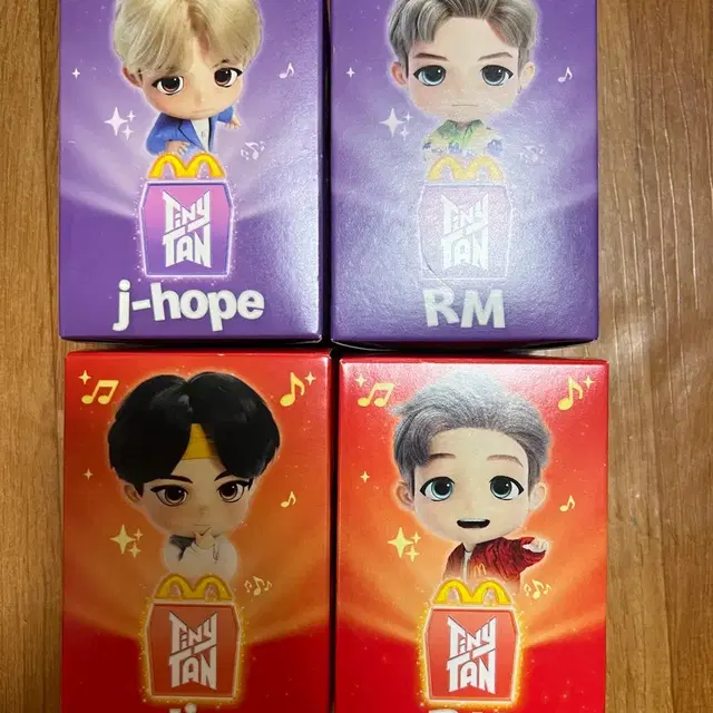 맥도날드 BTS 피규어