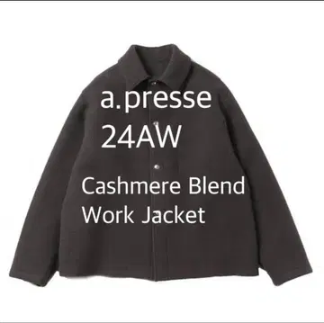 A.PRESSE 24AW 워크 자켓