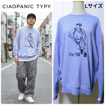 [ 인기 ] 차오패닉 티피 농구 프린트 맨투맨 L 빅 실루엣