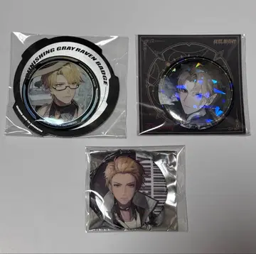 퍼니그레 크롬 캔뱃지 세트