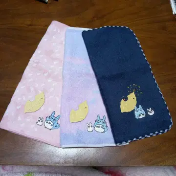 이웃집 토토로 미니 타월 손수건 3종