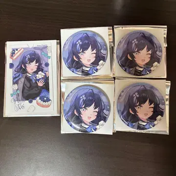 니지산지 Sweet Floaties 랜덤 폴라로이드풍 카드 캔뱃지