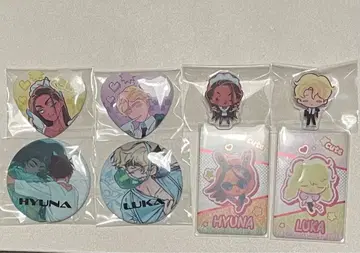 에이리언 스테이지 에이스테 애니메이트 카페 아 니카페 루카 효나 세트