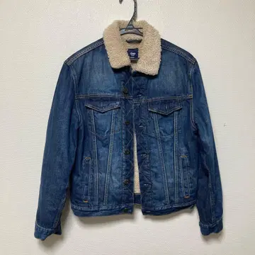 Gap 보아 카라 부착 데님 자켓 XS