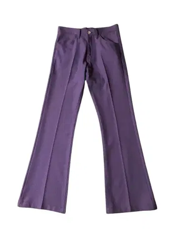 DAIRIKU 플레어 프레스드 팬츠 27 퍼플