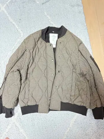 roku GU 콜라보 퀼팅 블루종