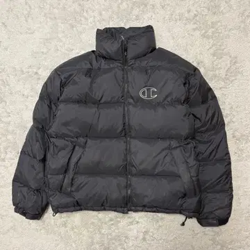 Champion 다운 자켓 archive 육중 블랙 M CA20
