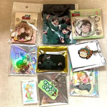 미사용 새상품 닌타마 란타로 젠포지 잇사쿠 굿즈 묶음 판매 세트