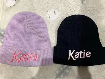 케이티 니트 모자 2색 세트