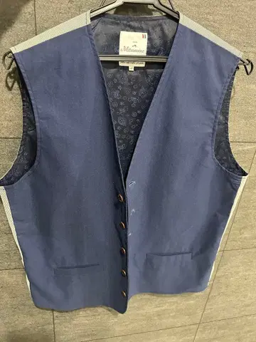 [ 2벌 세트 판매 ] Mitsumine 베스트 네이비 & 블루