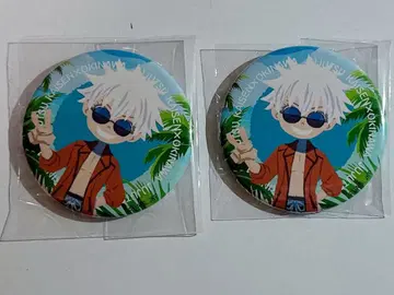 주술회전 오키나와 고죠 사토루 캔뱃지