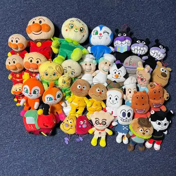 호빵맨 봉제 인형 세트 묶음 판매