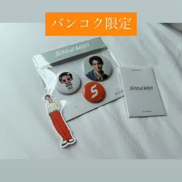 snowman POPUP 포토 카드 캔뱃지 스티커 방콕