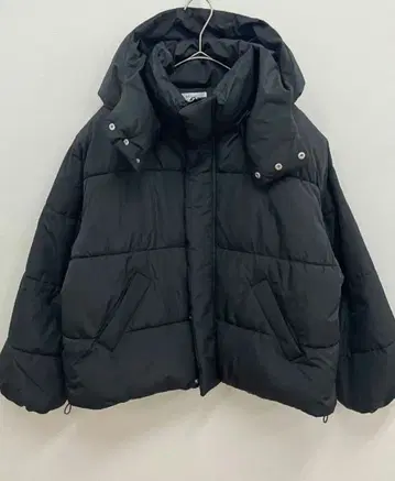 2WAY 후디 충전솜 미디 코트